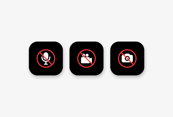 Camera & Microphone Disable