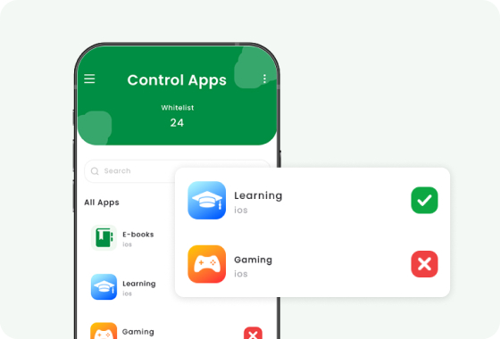 Whitelist & Blacklist Apps